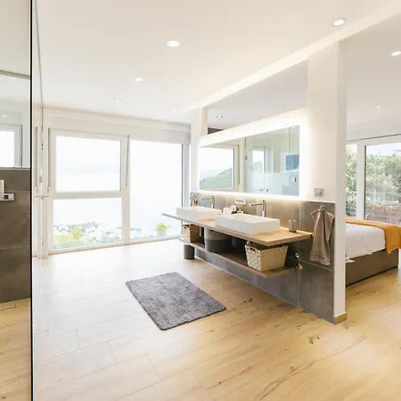 White Pearl Luxury With Pool And Sea View ヴィラ