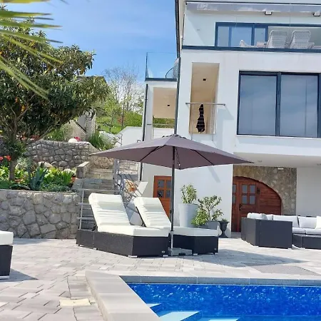 White Pearl Luxury With Pool And Sea View Вилла *
