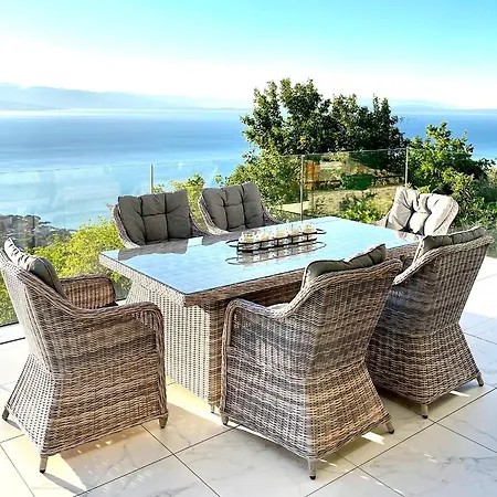 White Pearl Luxury With Pool And Sea View Opatija