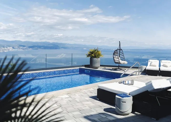 Villa White Pearl Luxury With Pool And Sea View